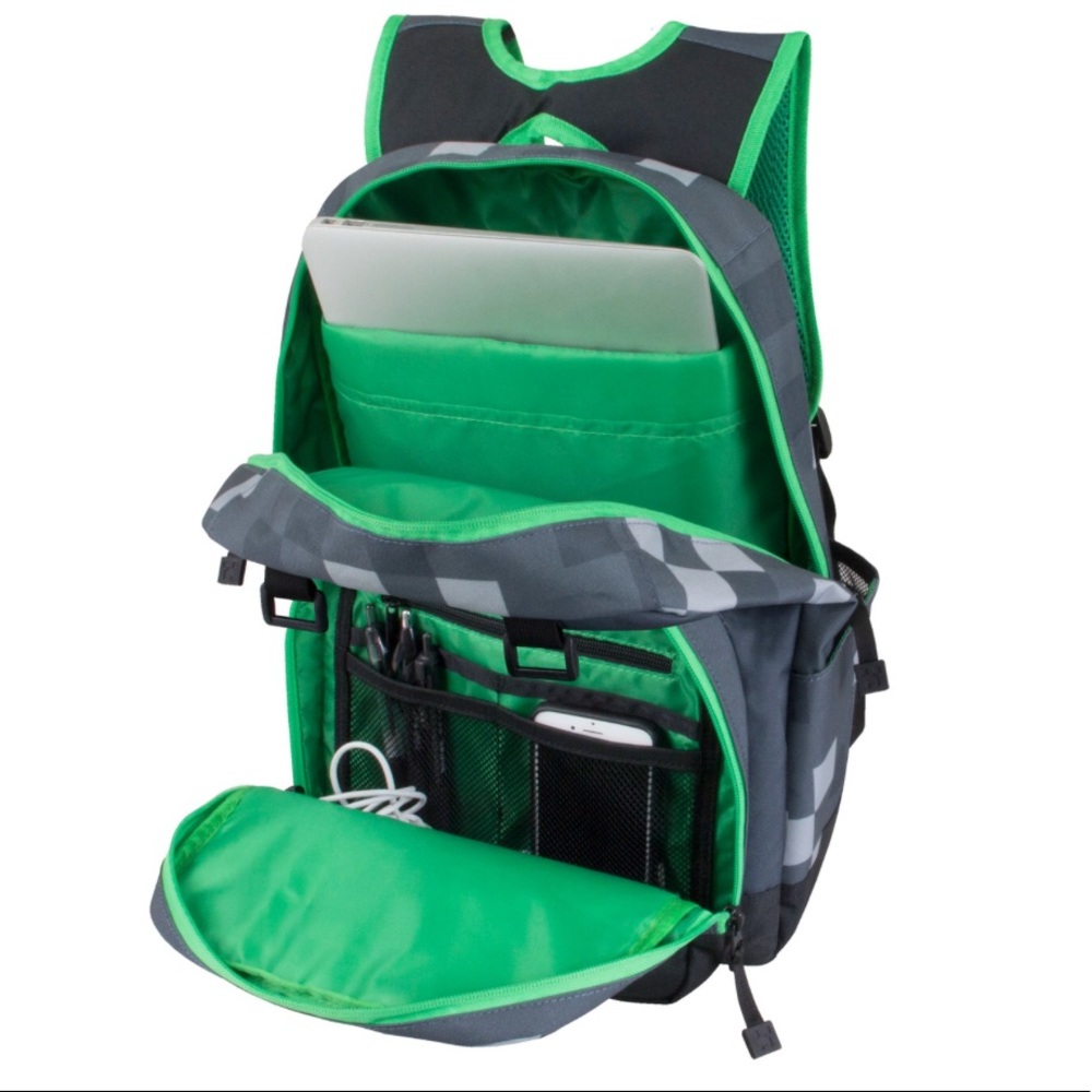 Minecraft Creeper Backpack - Picture 3 of 3